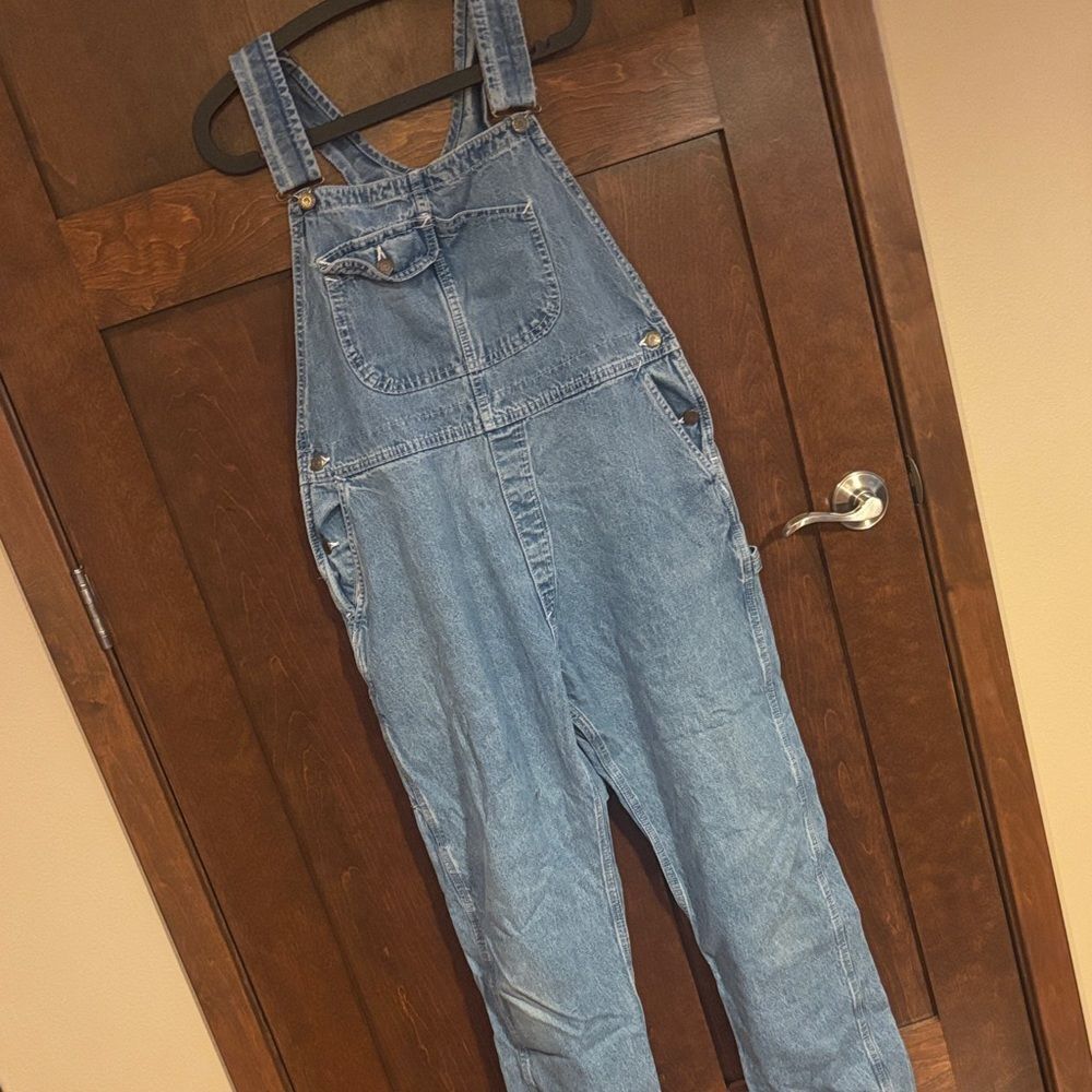 Vintage Key Blue Denim Overalls